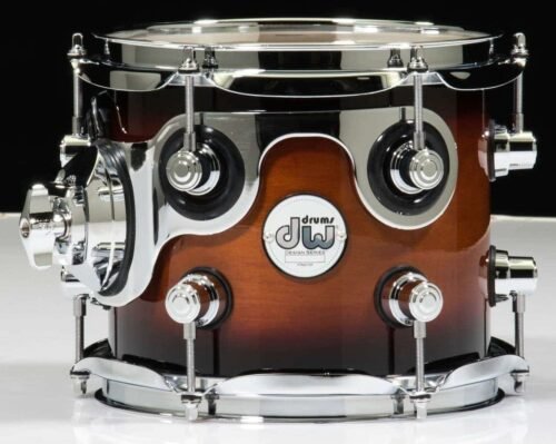 DDLG0708STTB.jpg DW Drum Set Rack Tom, Gloss Lacquer (DDLG0708STTB)