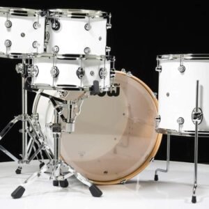 Drum Workshop Drum Set, Gloss Lacquer (DDLG2215WH)