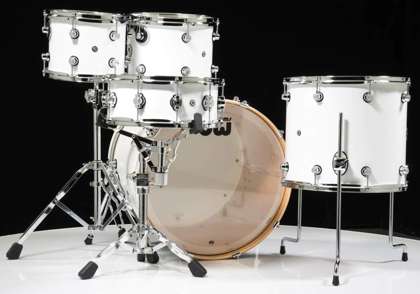 Drum Workshop Drum Set, Gloss Lacquer (DDLG2215WH)