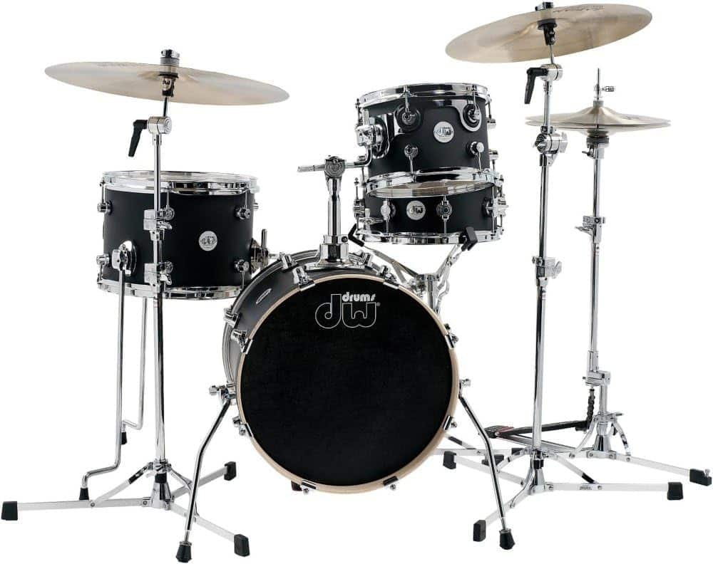 DW Drum Set, Satin Lacquer (DDLM1604BL)