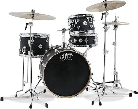 Drum Workshop Drum Set, Satin Lacquer (DDLM1804BL)