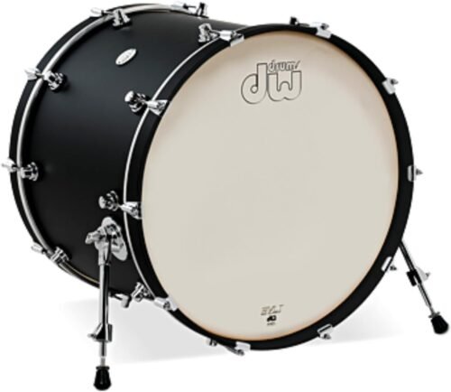 Drum Workshop Drum Set, Satin Lacquer (DDLM1822KKBL)