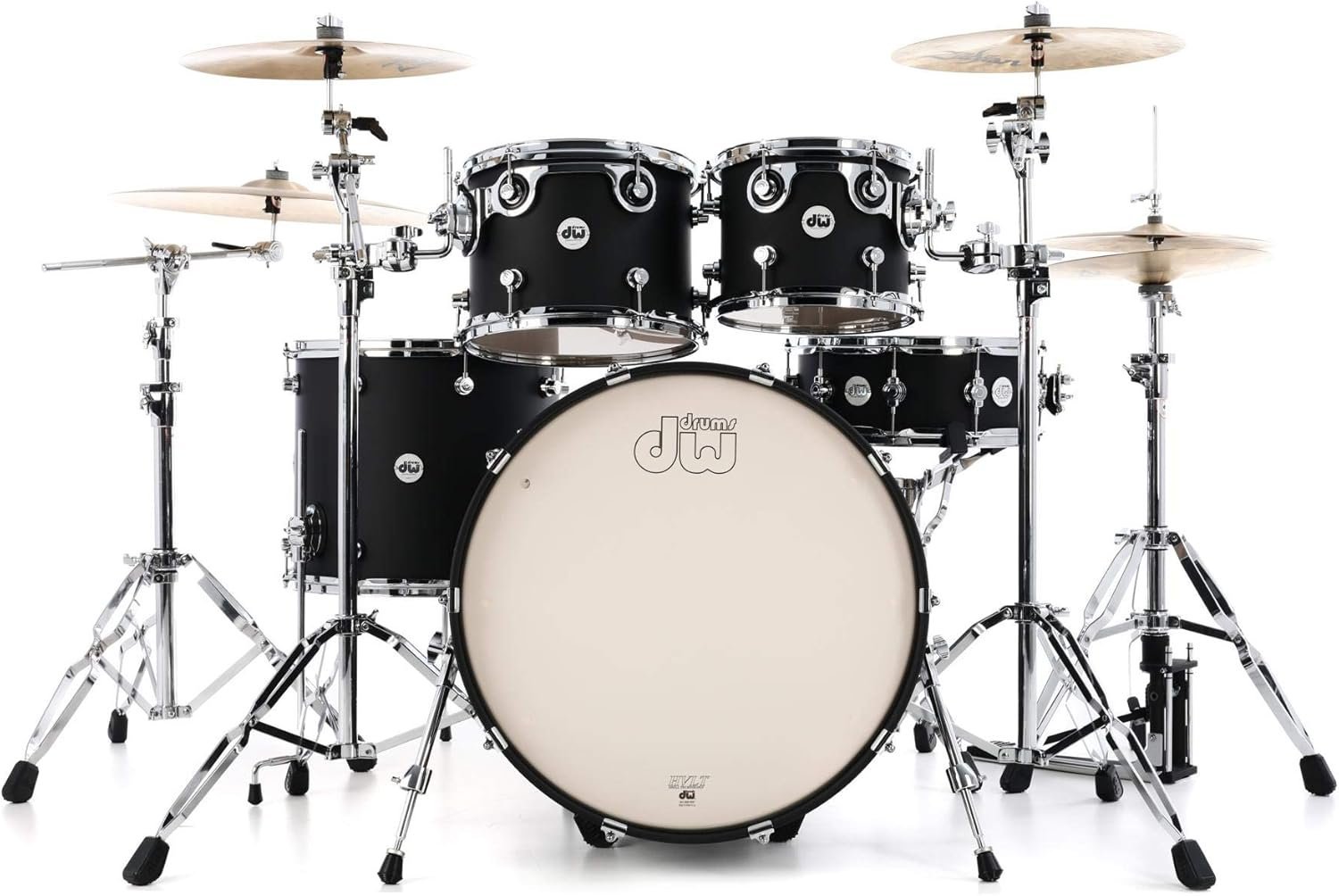 Drum Workshop Drum Set, Satin Lacquer (DDLM2215BL)