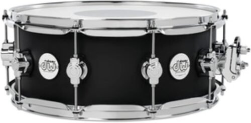 DDLM5514SSBL.jpg Drum Workshop Snare Drum, Black (DDLM5514SSBL)