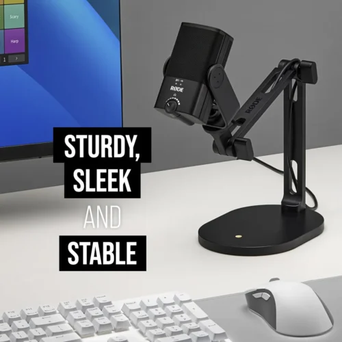 R?DE DS2 Desktop Studio Arm for Microphones, Cameras, Smartphones, Lights and Other Accessories (up to 900g)