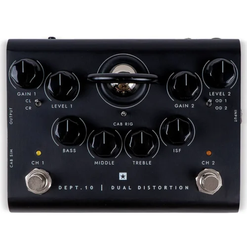 DEPT-10-Dual-Dist-top.webp Blackstar Dept. 10 Dual Distortion Valve Guitar Effect Pedal