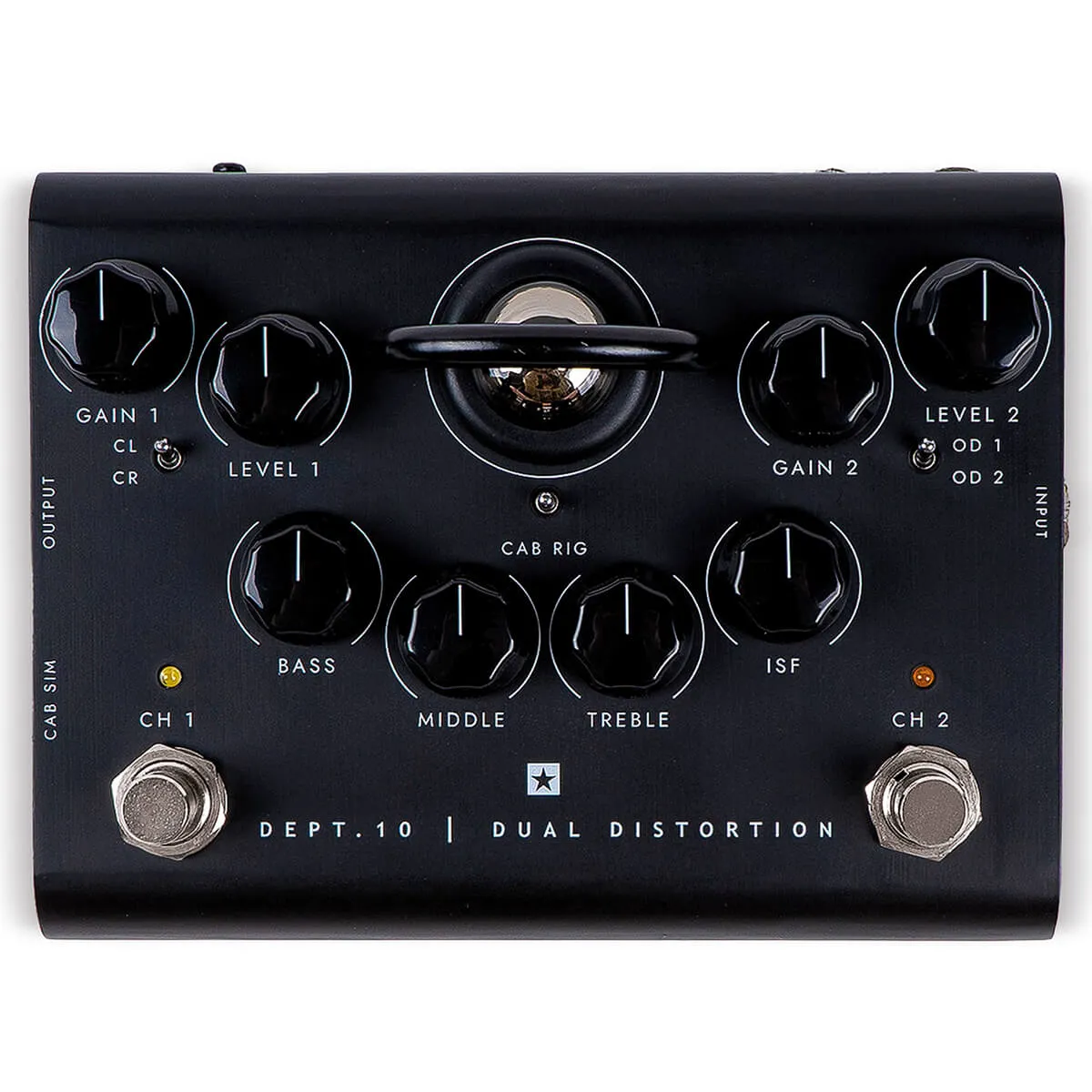 Blackstar Dept. 10 Dual Distortion Valve Guitar Effect Pedal