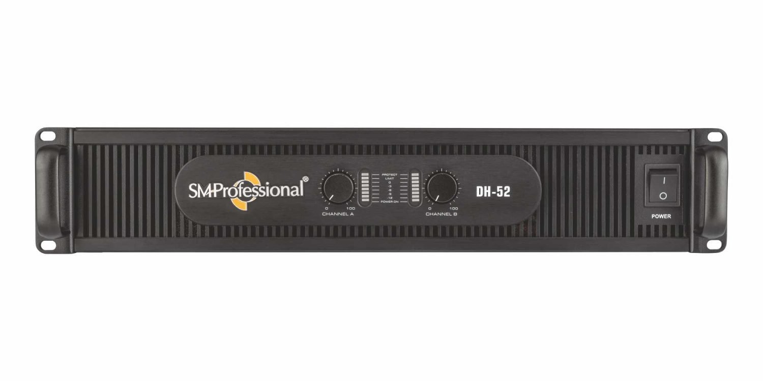 Studiomaster Professional DH 52 - Digital Hybrid 1200W Power Amplifier