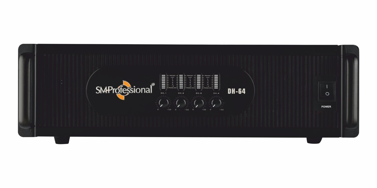 Studiomaster DH 64 TD Series 4 Channel Digital Hybrid Power Amplifier
