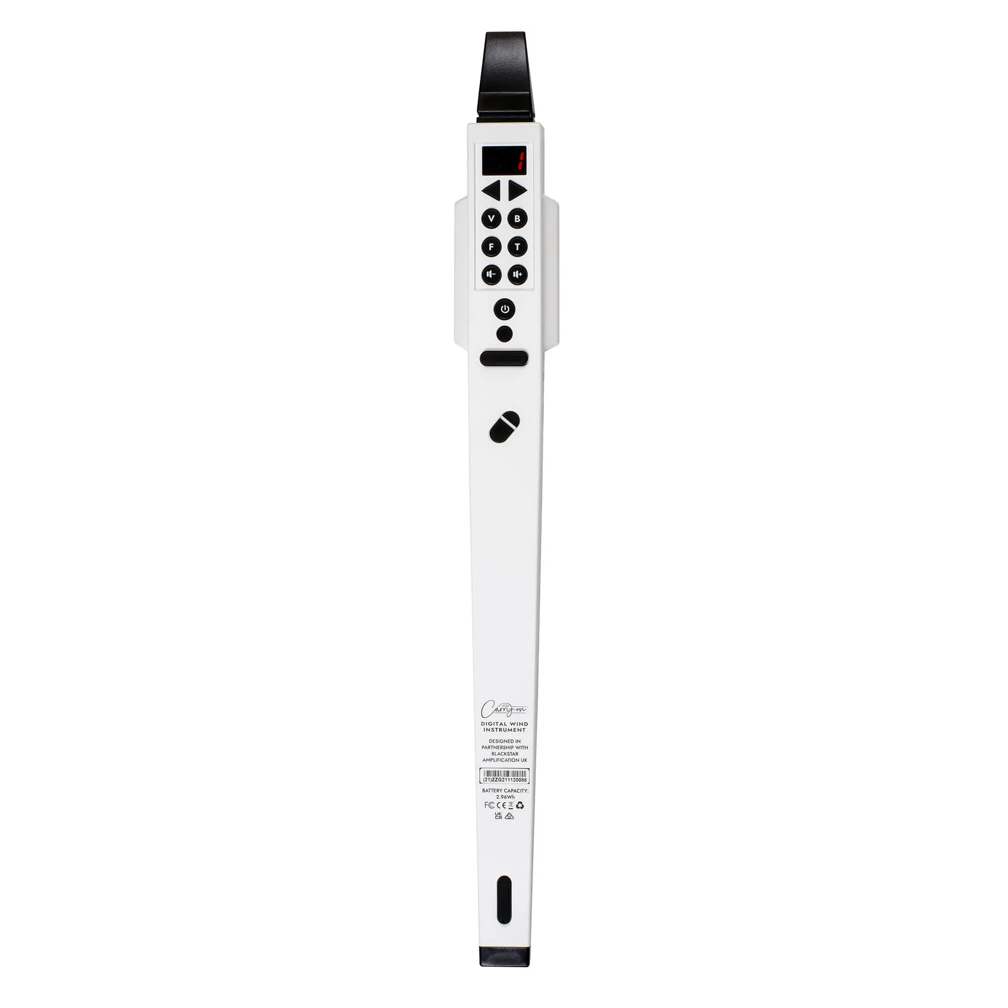 DIGITAL-WIND-INSTRUMENT-WHITE-BACK.webp Blackstar Carry-on Digital Wind Instrument - White