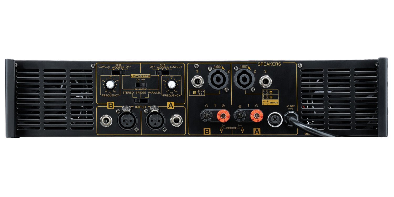 Studiomaster DJA 1600 Dual Channel Amplifier (800+800watts)