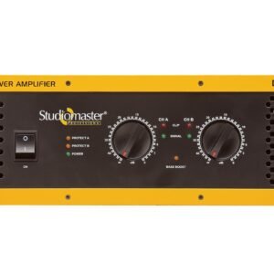 Studiomaster DJA 3200 Dual Channel Amplifier (1650+1650watts)