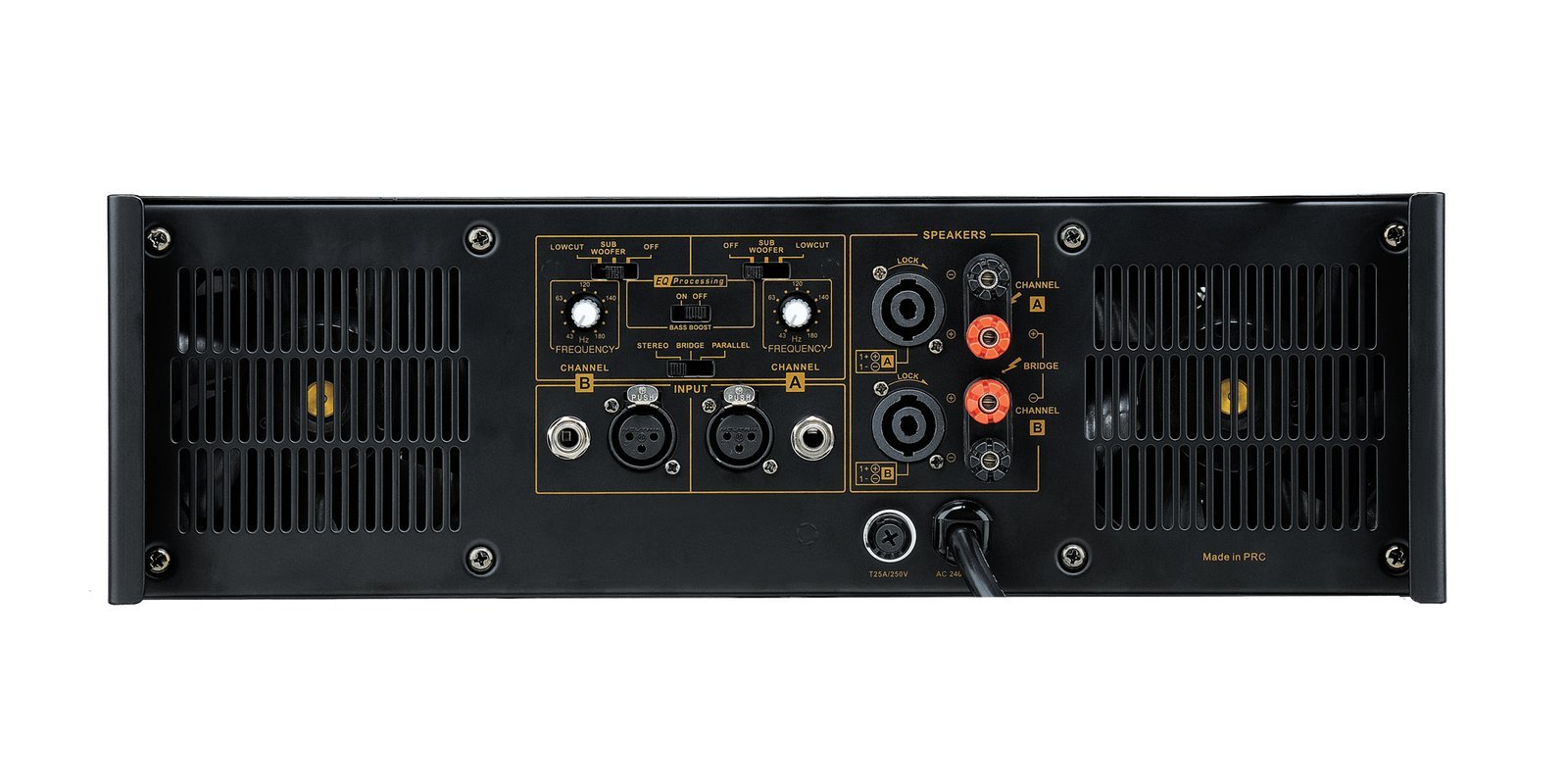 Studiomaster DJA 3200 Dual Channel Amplifier (1650+1650watts)