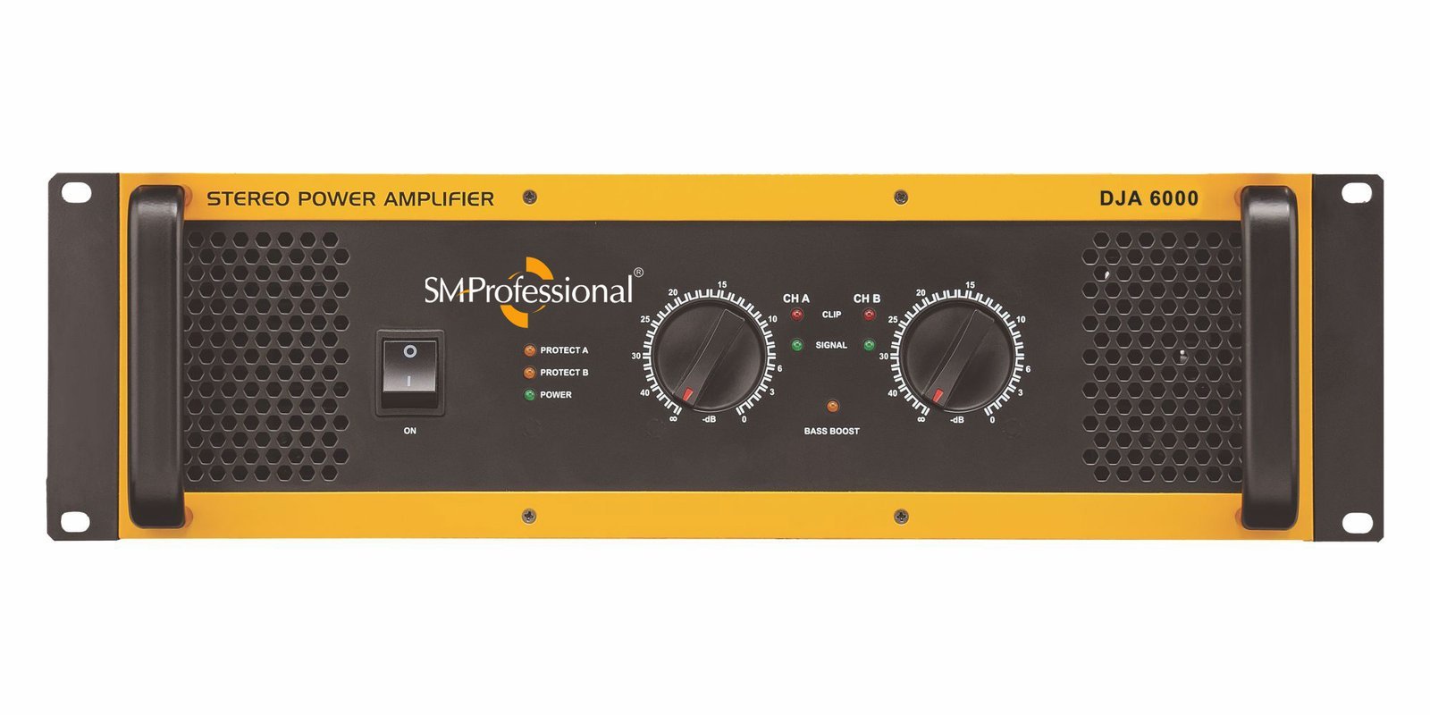 Studiomaster Professional DJA-6000 3200W Stereo Power Amplifier