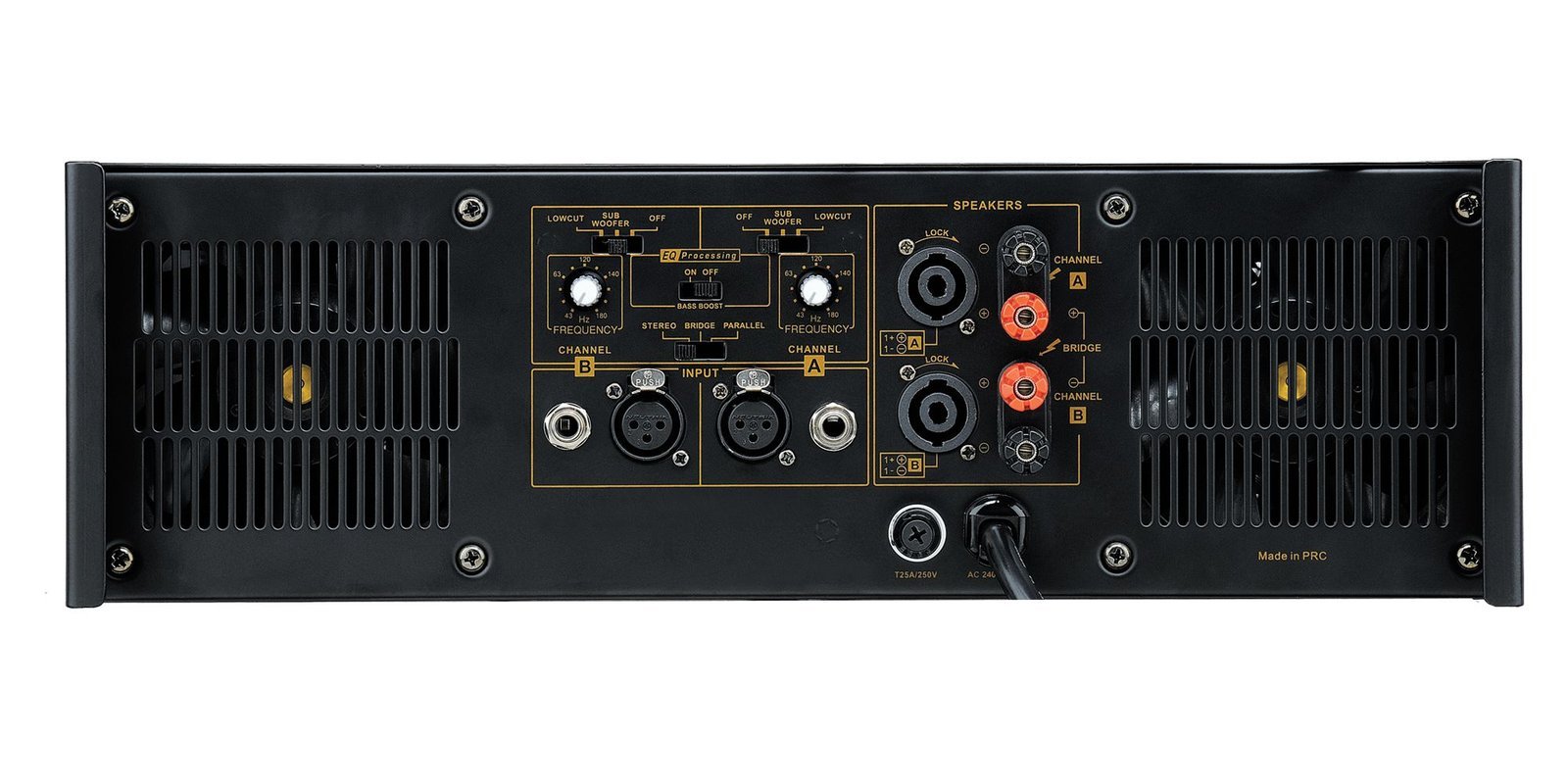 Studiomaster Professional DJA-6000 3200W Stereo Power Amplifier
