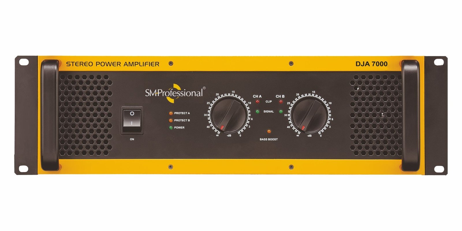Studiomaster Professional DJA-7000 6200W Stereo Power Amplifier