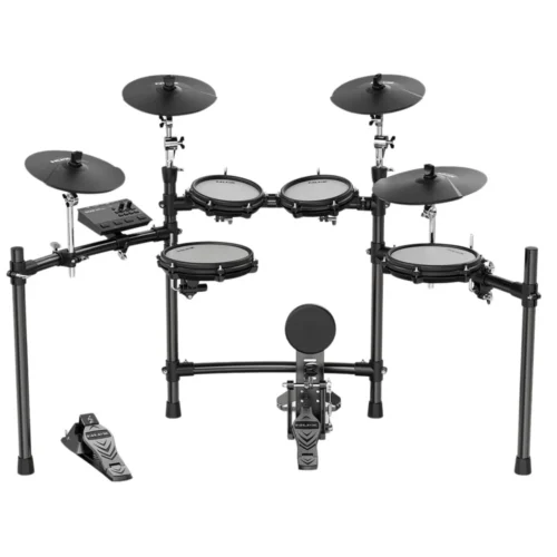 Nux DM-310 All Mesh Head Digital  Electronic Drum Kit - Black