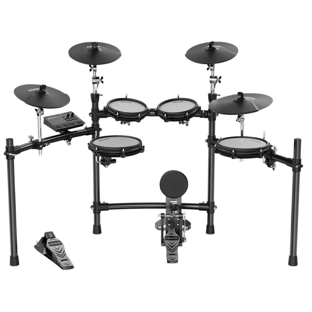 Nux DM-310 All Mesh Head Digital  Electronic Drum Kit - Black