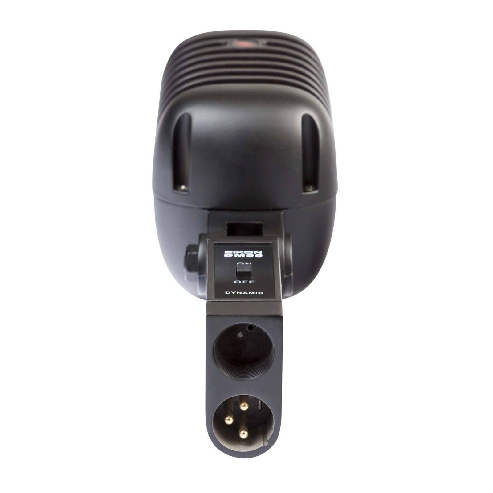 DM55V2BK_BOTTOM-1600x1600h.jpg Eikon Audio DM55V2BK VINTAGE Professional Vocal Dynamic Microphone Satin Black