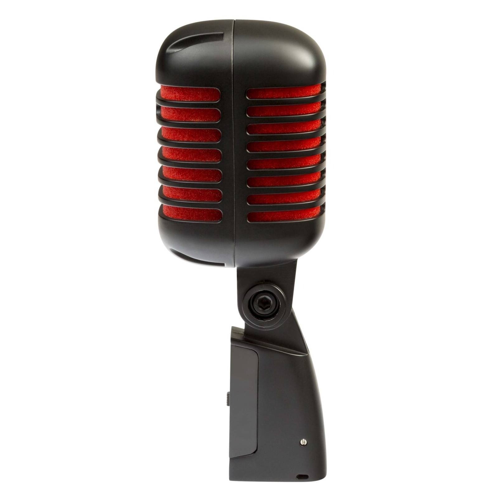Eikon Audio DM55V2RDBK VINTAGE Professional Vocal Dynamic Microphone Satin Black And Red