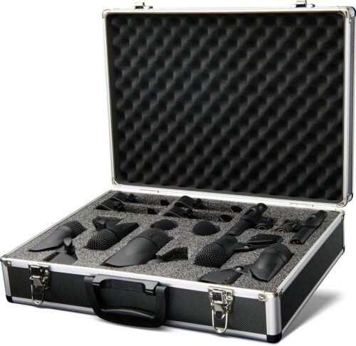 PreSonus DM-7 Complete Drum Microphone Set for Recording and Live Sound