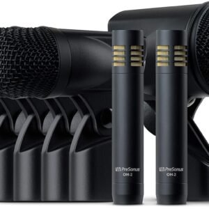 PreSonus DM-7 Complete Drum Microphone Set for Recording and Live Sound