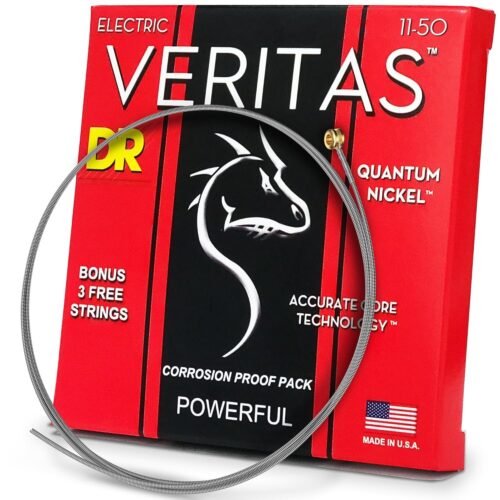 DR-Electric-Guitar-Strings-VTE-11.jpg DR Strings VTE-11 VERITAS Electric Guitar String 11-50