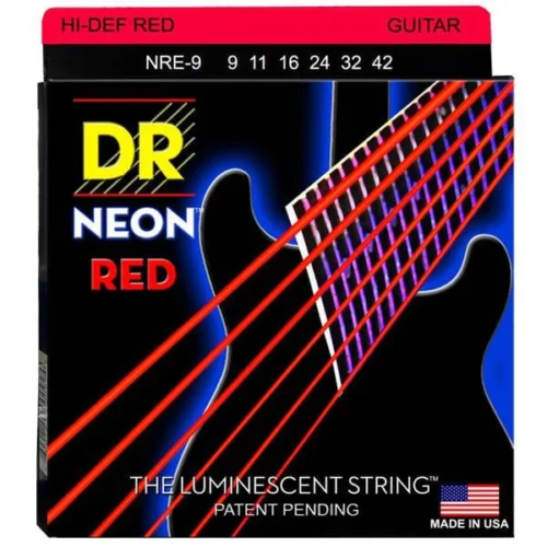 DR NPE-9 Electric Guitar Strings- 0.09-0.42