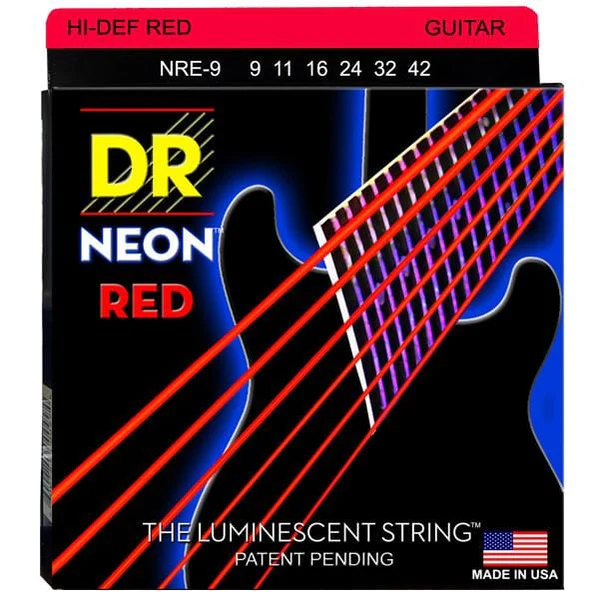 DR NRE-9 Electric Guitar Strings- 0.09-0.42