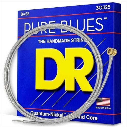 DR Strings PB6-30 Pure Blues Bass Guitar Strings