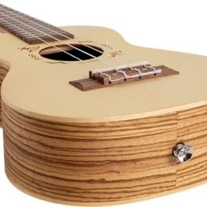 DUC-525-EQ-5.jpg Flight, 4-String Concert Ukulele, SP/Zeb, DUC 525 EQ
