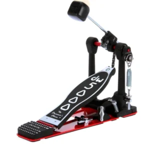 DW 5000 Series Accelerator Single Chain, Narrow Footbard Single Bass Drum Pedal w/ Bag