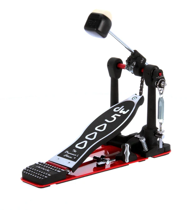 DW 5000 Series Accelerator Single Chain, Narrow Footbard Single Bass Drum Pedal w/ Bag