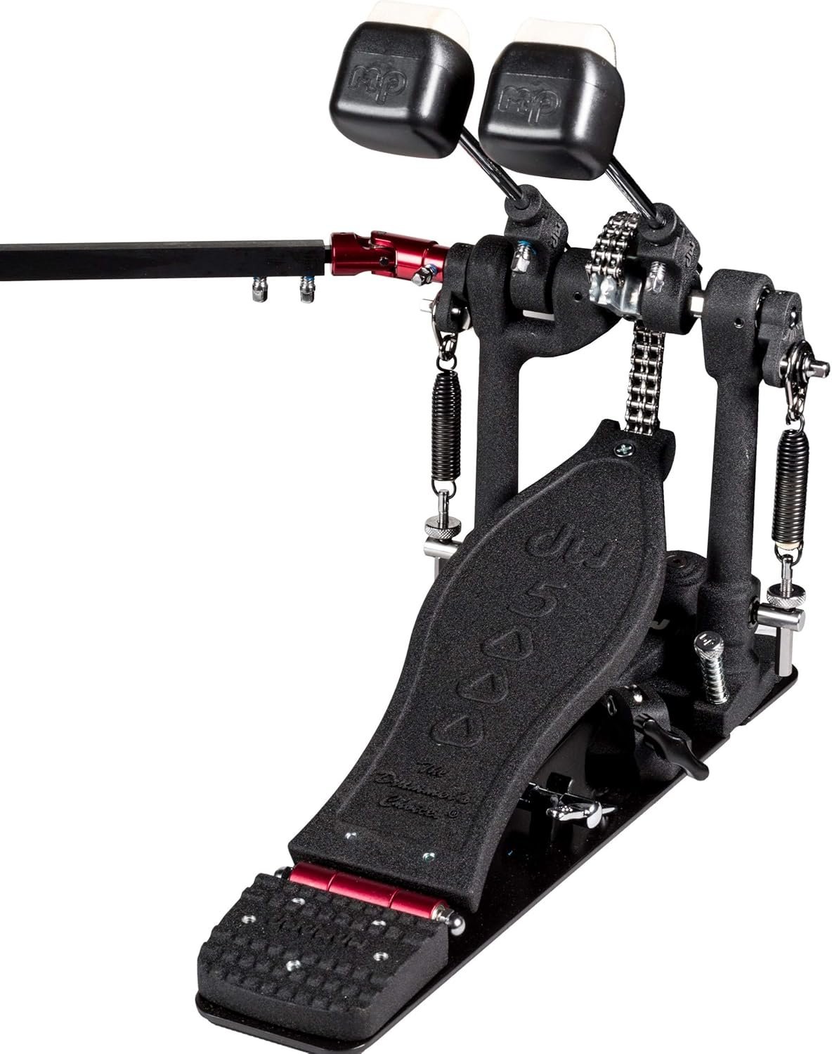 DWCP5002AD4-4-1.jpg DW DWCP5002AD4 5000-Series Blackout Double Pedal w/Case