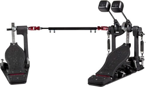 DW DWCP5002AD4 5000-Series Blackout Double Pedal w/Case