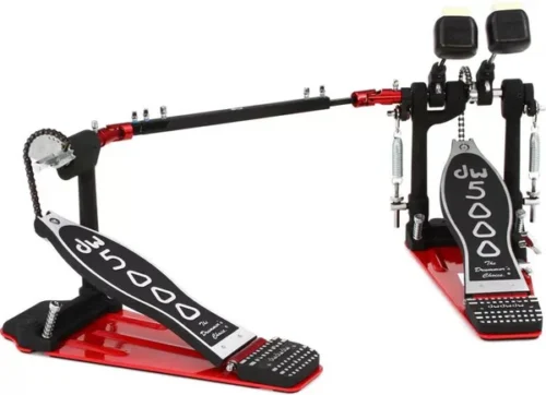 DW 5000 Series Accelerator Single Chain, Narrow Footbard Double Bass Drum Pedal, Bag DW 5000 Series Accelerator Single Chain, Narrow Footbard Double Bass Drum Pedal, Bag