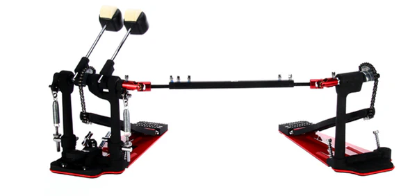 DW 5000 Series Accelerator Single Chain, Narrow Footbard Double Bass Drum Pedal, Bag