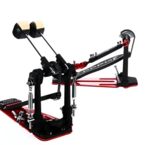 DW 5000 Series Accelerator Single Chain, Narrow Footbard Double Bass Drum Pedal, Bag