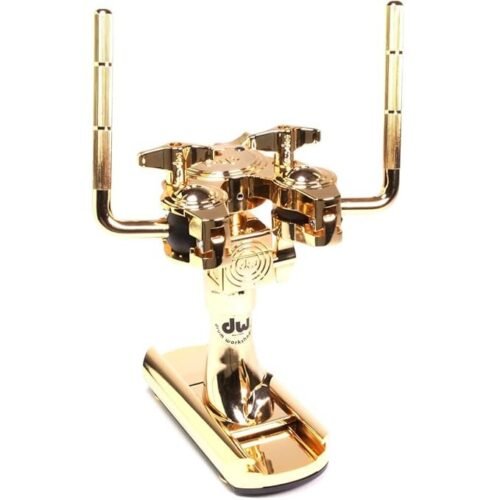 DW DWCP9900BDGD Bass Drum Double Tom Mount Gold