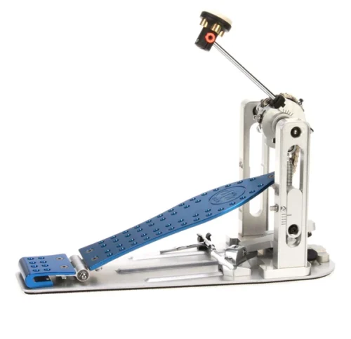 DW MFG Series Machined Chain Drive Single Pedal w/ Bag, Blue Edition