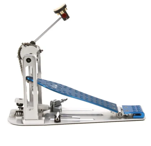DW MFG Series Machined Chain Drive Single Pedal w/ Bag, Blue Edition