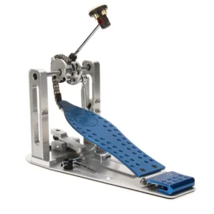 DW MFG Series Machined Chain Drive Single Pedal w/ Bag, Blue Edition