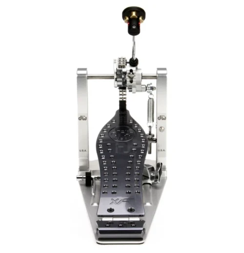 DW MFG Series Machined Chain Drive Single Bass Drum Pedal with Extended Footboard