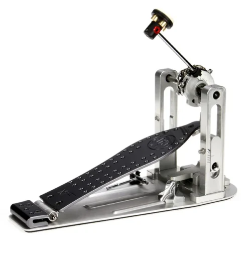 DW MFG Series Machined Chain Drive Single Bass Drum Pedal with Extended Footboard
