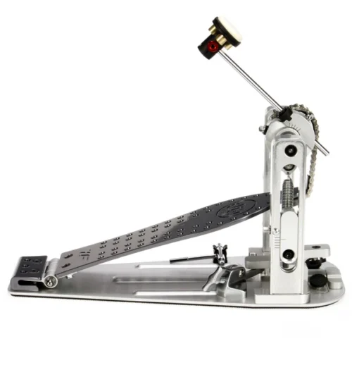 DW MFG Series Machined Chain Drive Single Bass Drum Pedal with Extended Footboard
