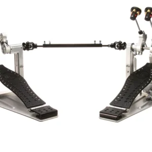 DW MFG Series Machined Direct Drive Double Pedal w/ Bag, Black Edition