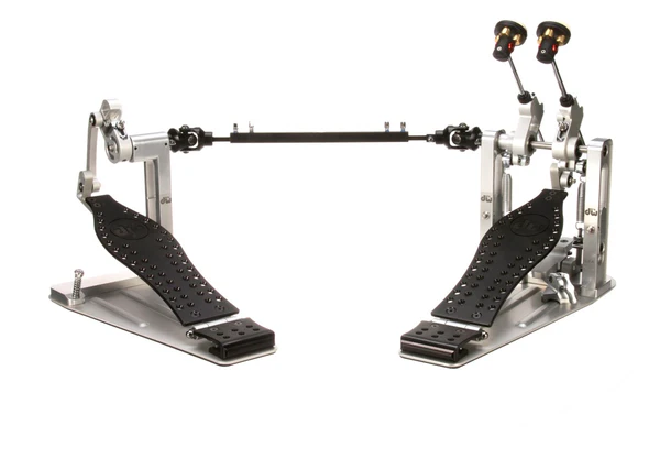 DW MFG Series Machined Direct Drive Double Pedal w/ Bag, Black Edition