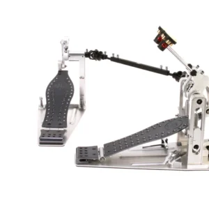 DW MFG Series Machined Direct Drive Double Pedal w/ Bag, Gray Edition