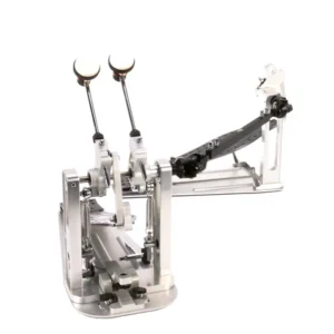 DW MFG Series Machined Direct Drive Double Pedal w/ Bag, Gray Edition