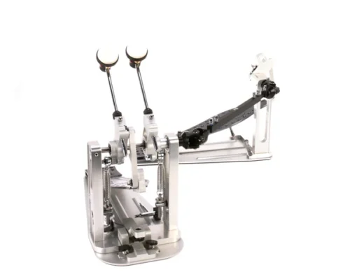 DWCPMDD2GR_r01_c09.webp DW MFG Series Machined Direct Drive Double Pedal w/ Bag, Gray Edition